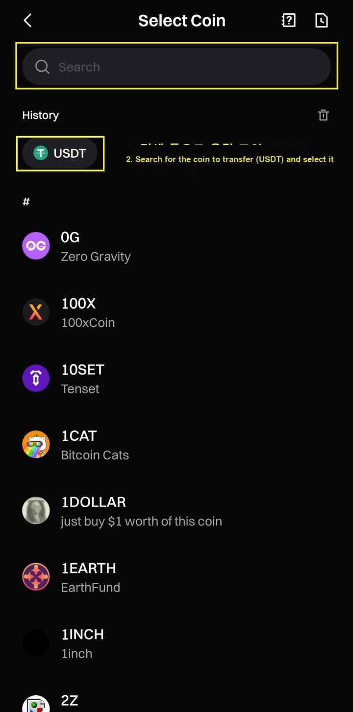 Gate.io - Select Tether